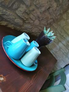 Coffee and tea making facilities at Agriturismo Mondo
