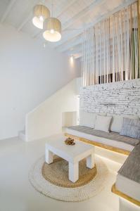 Istumisnurk majutusasutuses Levantes Ios Boutique Hotel
