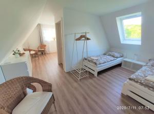 Postel nebo postele na pokoji v ubytování Apartmán Lenka II