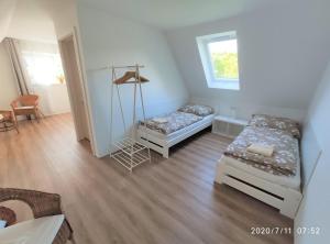 Postel nebo postele na pokoji v ubytování Apartmán Lenka II