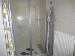 Koupelna v ubytování Ferienhaus Middenin