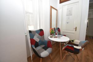 Гостиная зона в Apartmani Rina