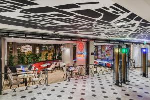 Reštaurácia alebo iné gastronomické zariadenie v ubytovaní ibis Budapest Castle Hill