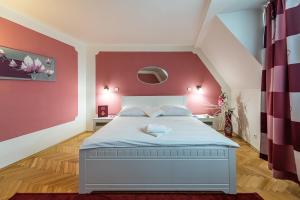 Voodi või voodid majutusasutuse Hotel Trumf toas