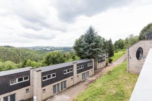 an aerial view of a building at La Cabane d'Hujulo in Malmedy