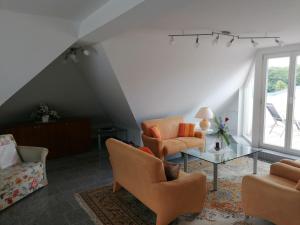 Posezení v ubytování Schloß Wichmannsdorf