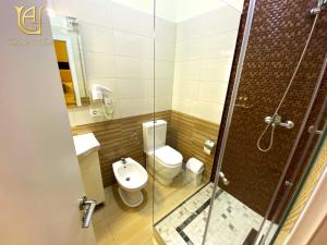 Koupelna v ubytování Hotel Vila e Arte City Center