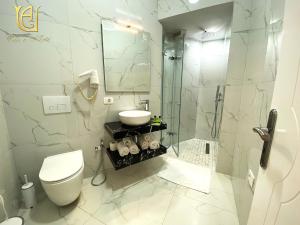 Koupelna v ubytování Hotel Vila e Arte City Center