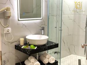 Koupelna v ubytování Hotel Vila e Arte City Center