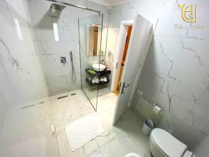 Koupelna v ubytování Hotel Vila e Arte City Center