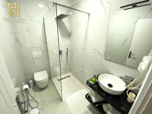 Koupelna v ubytování Hotel Vila e Arte City Center