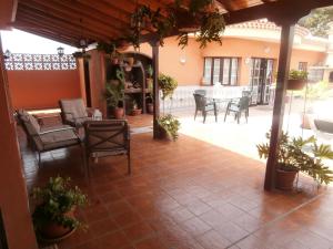 A balcony or terrace at Vivienda Vacacional FLORATERE