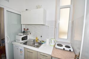 Кухня или мини-кухня в Apartmani Rina
