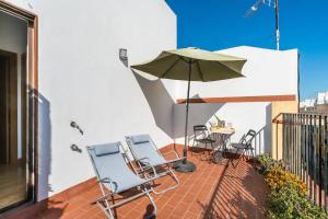 Balkón nebo terasa v ubytování Apartamento Deluxe Terrace. Alameda