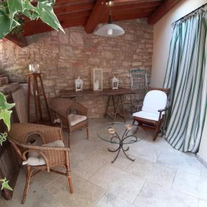 Зона вітальні в Il Giardino del Borgo
