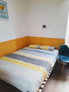 Postel nebo postele na pokoji v ubytování STUDIOS MAGUI