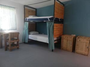 Postel nebo postele na pokoji v ubytování Bermejo Hostel