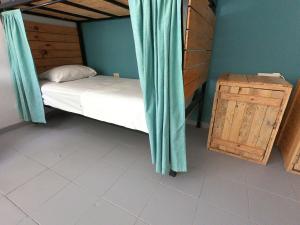 Postel nebo postele na pokoji v ubytování Bermejo Hostel