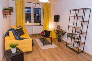 Posedenie v ubytovaní Apartament Słoneczny