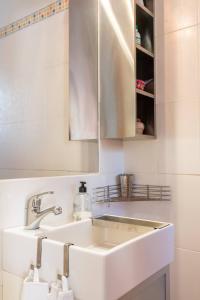 Koupelna v ubytování Apartamento Deluxe Terrace. Alameda