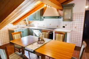 A kitchen or kitchenette at Villa Erika