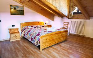 A bed or beds in a room at Villa Erika