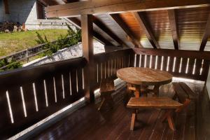 A balcony or terrace at Villa Erika