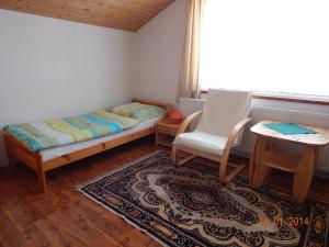 Letto o letti in una camera di Privat Liska