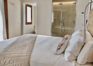 
Cama o camas de una habitación en Hotel Abaco Altea
