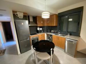 Kuchyň nebo kuchyňský kout v ubytování Apartamento Mady playa morro de gos + 11 fotografií