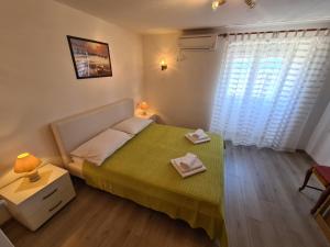 Postel nebo postele na pokoji v ubytování Apartment Čutul