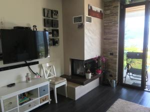 A television and/or entertainment centre at My sweet balcony