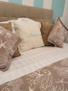 Postel nebo postele na pokoji v ubytování B&B Il Saraceno