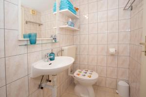 Kúpeľňa v ubytovaní Apartmani AD Hvar + 21 fotografií