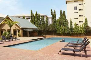 The swimming pool at or close to Hawthorn Suites by Wyndham Abuja