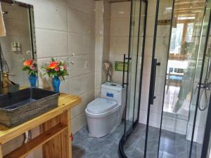 Koupelna v ubytování Bridge View Boutique Guesthouse 望桥楼精品民宿