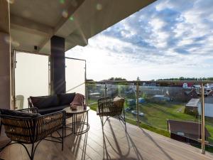 Μπαλκόνι ή βεράντα στο VacationClub – 5 Mórz Sianożęty Apartament 1G/35