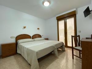 Cama o camas de una habitación en La Tejera