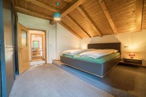 Säng eller sängar i ett rum på Pixnerhof - Topaz