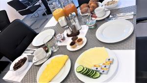 Morgenmad for gæster der bor på Amplidi Hotel Hannover