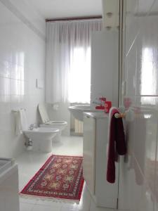 Koupelna v ubytování Solare B&B