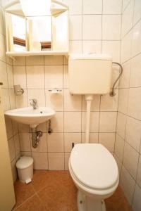 Koupelna v ubytování Apartment Nives