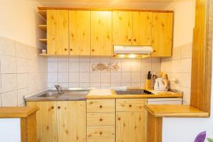 Kuchyň nebo kuchyňský kout v ubytování Apartment Nives