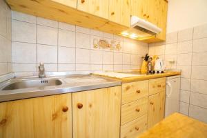 Kuchyň nebo kuchyňský kout v ubytování Apartment Nives