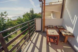 Balkón nebo terasa v ubytování Apartment Nives