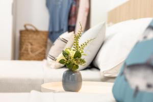 Posteľ alebo postele v izbe v ubytovaní RVHotels Ametlla Mar