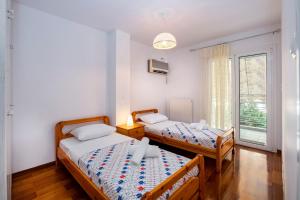 Posteľ alebo postele v izbe v ubytovaní Beautifully renovated flat in superb location