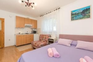 Η κουζίνα ή μικρή κουζίνα στο Apartment Stefano