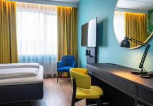 Postel nebo postele na pokoji v ubytování Thon Hotel Alta