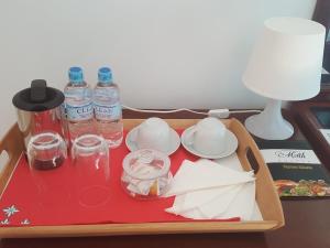 Nápoje v ubytování Meth Suites